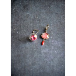 Boucles "Coquelicots"