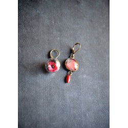 Boucles "Coquelicots"